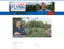 Tablet Screenshot of flynnforcouncil.com